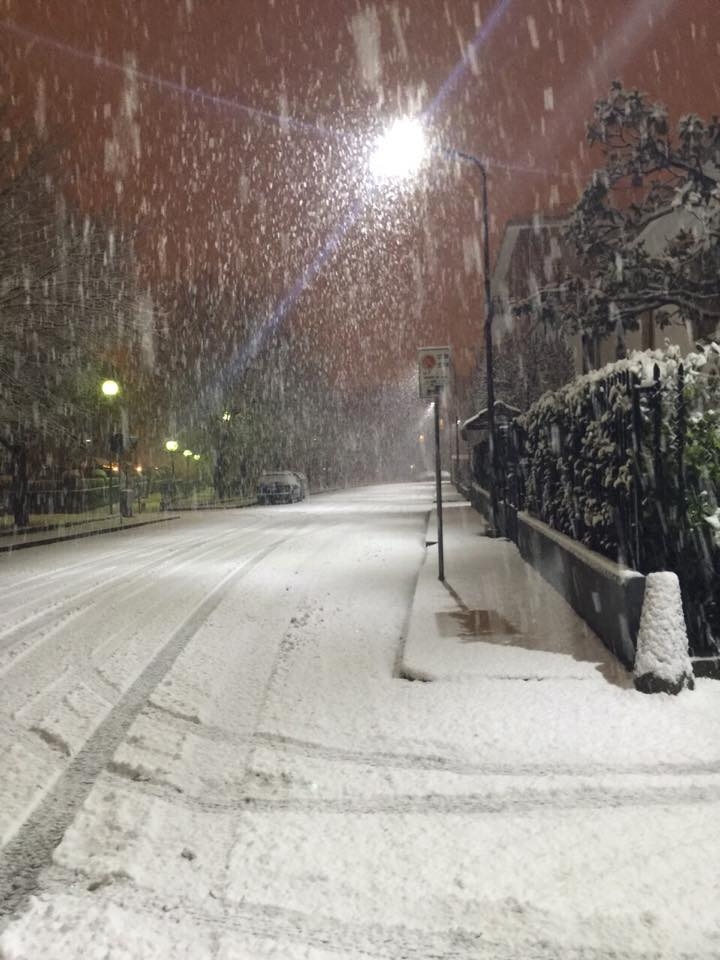 La nevicata di mercoledì 21 gennaio [FOTO]