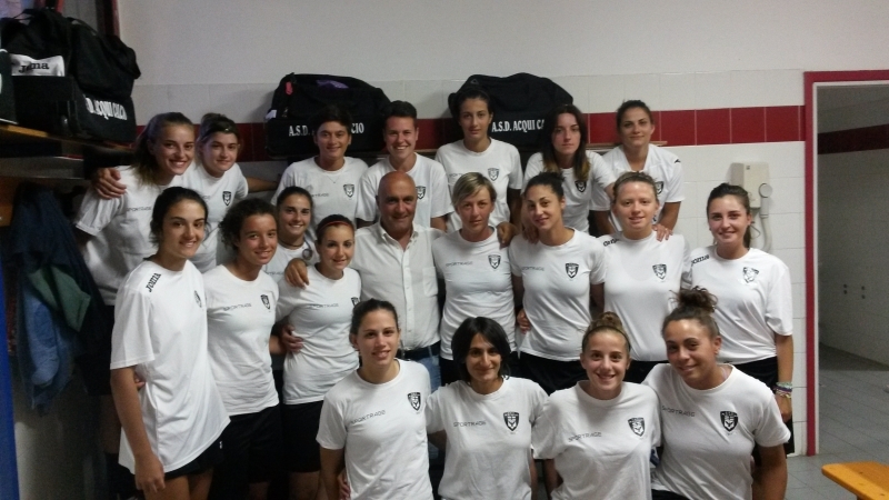 Le Acqui Girls tengono testa al Luserna nel primo test del 2015