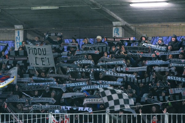 Alessandria tutto cuore: sotto di un uomo i grigi resistono e battono il Pavia FOTO