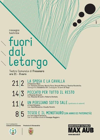 “Fuori dal letargo”: al via la stagione del Teatro Comunale di Fresonara