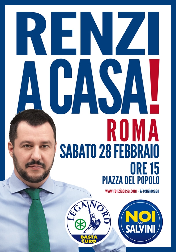 La Lega si prepara per la manifestazione di Roma