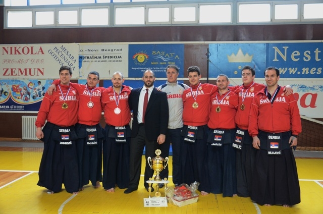 L’alessandrino Mandia ambasciatore del kendo in Serbia