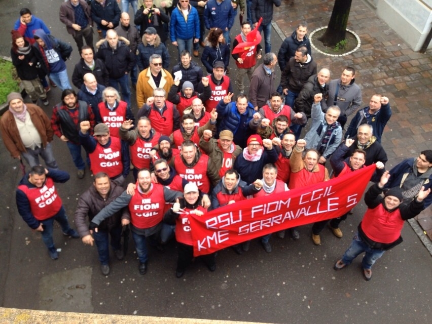 Fiom Cgil: otto ore di sciopero per riportare il lavoro al centro (FOTO)