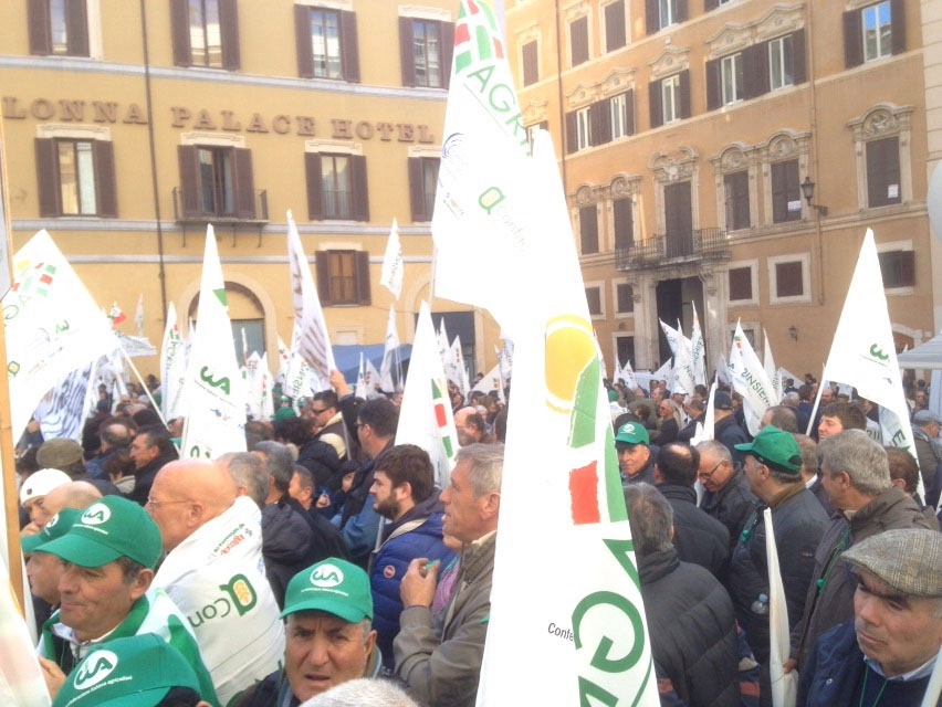 Anche gli agricoltori della provincia a Roma per ottenere attenzione e programmazione