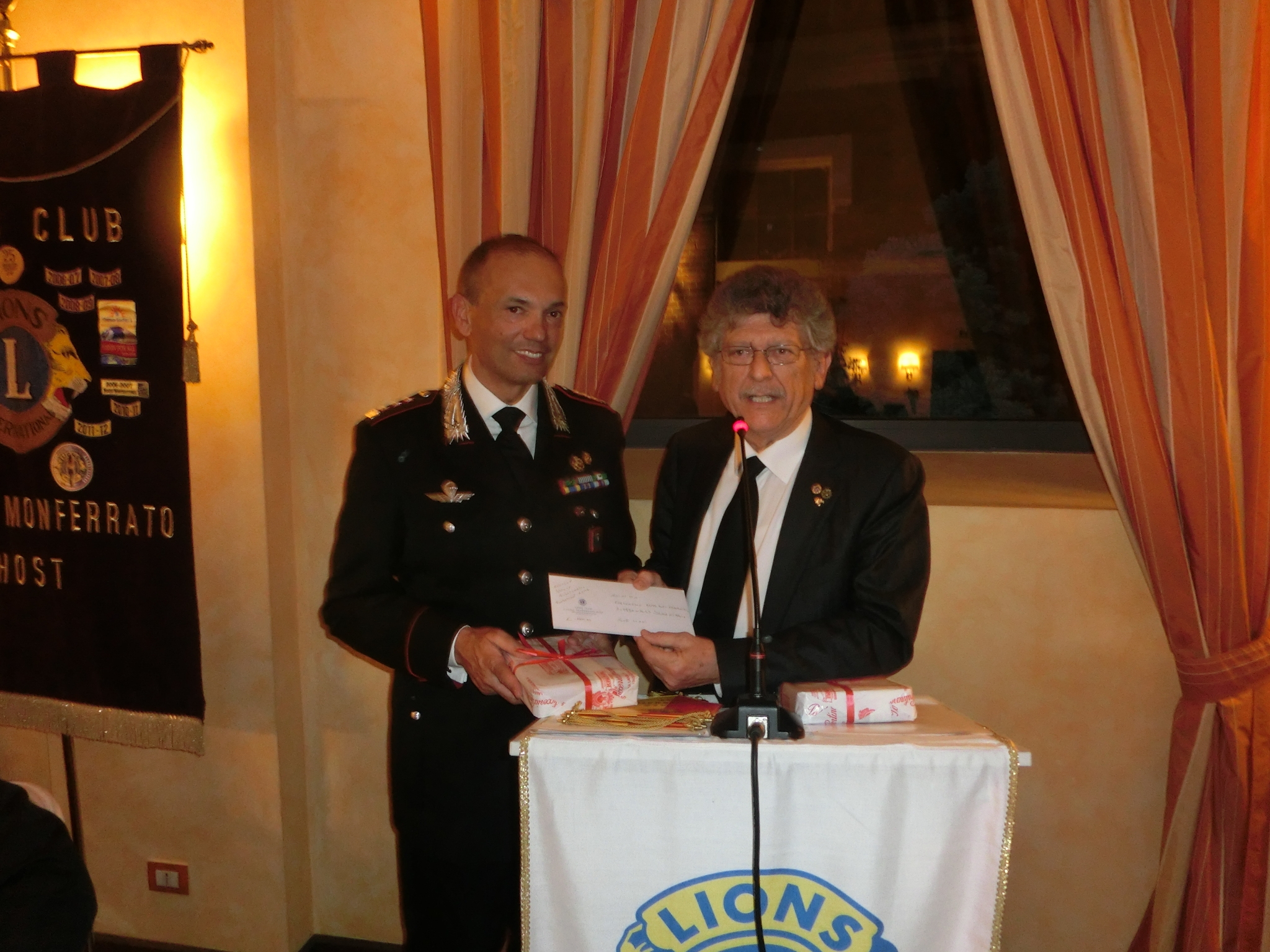 Il Lions Club di Casale festeggia il “Bicentenario” dell’Arma dei Carabinieri   