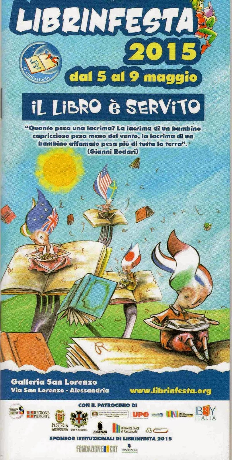 Tutto pronto per Librinfesta 2015. Quest’anno i libri…si divorano