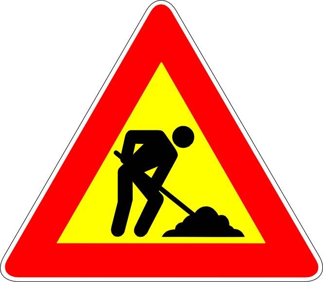 Lavori in corso in via Duomo a Casale Monferrato