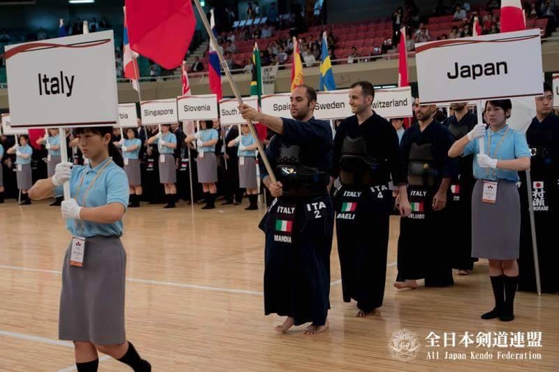 Kendo: Mandia “fighting spirit” e portabandiera ai Mondiali