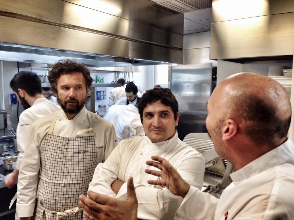 Andrea Ribaldone ai fornelli con Carlo Cracco: “tutt’altro che un inferno”