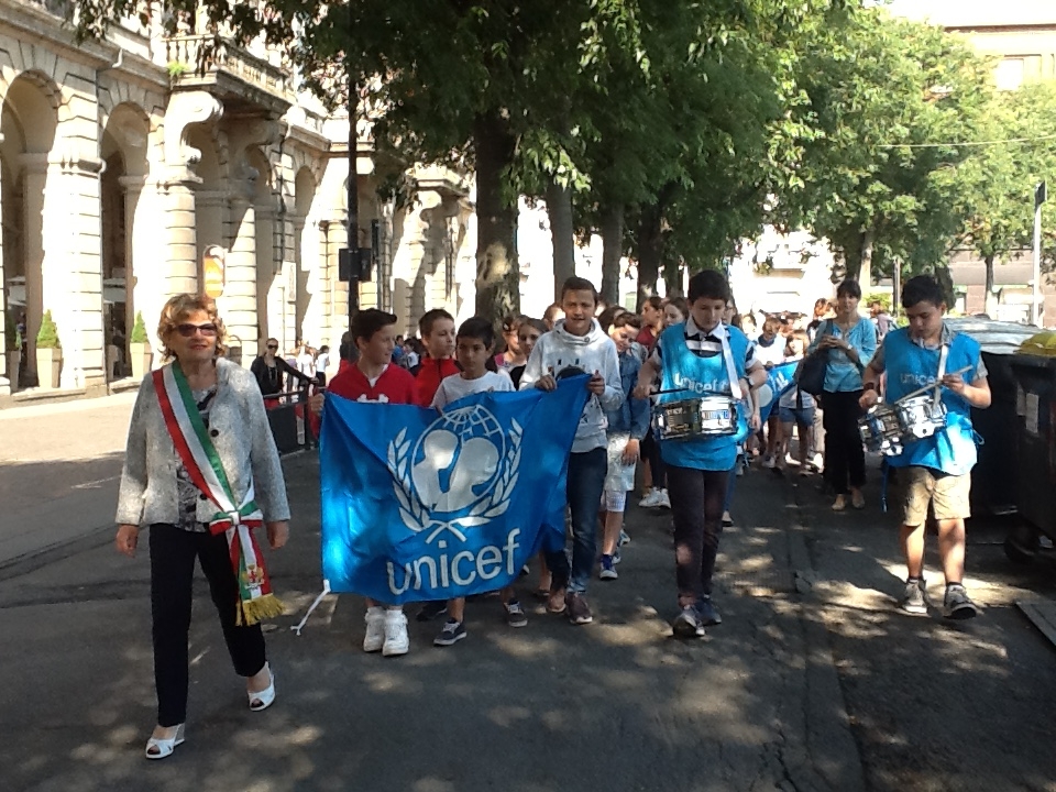 Marcia Unicef: 250 i bambini coinvolti