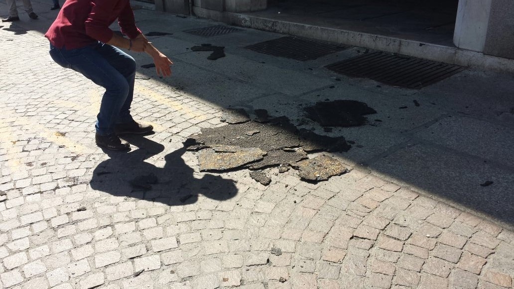 Forte vento su Alessandria [FOTO]