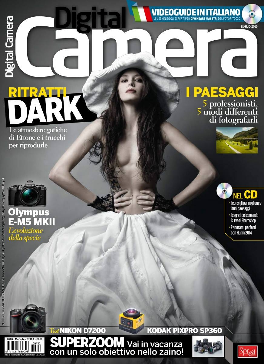 Artista alessandrino guadagna la copertina della rivista ‘Fotografia Digitale’