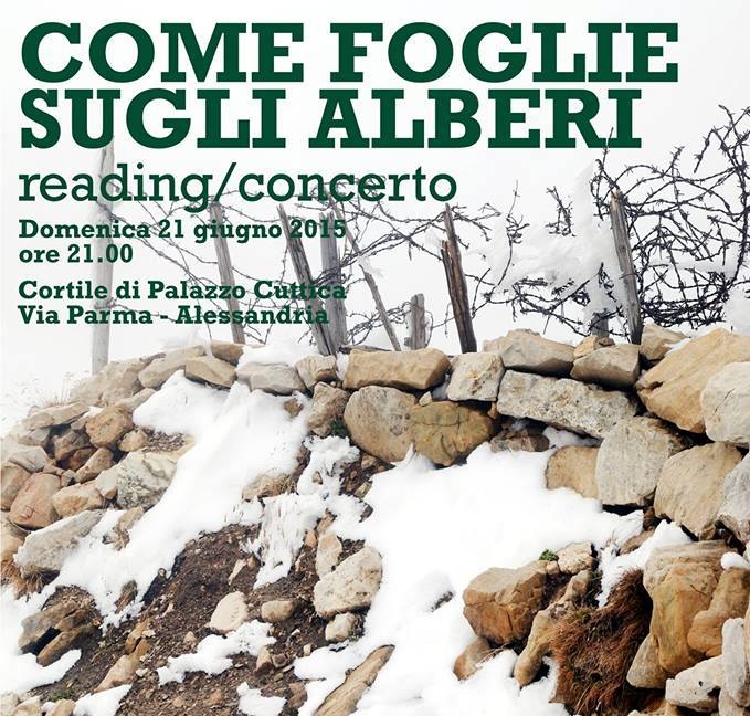 “Come foglie sugli alberi” uno spettacolo sulla guerra a palazzo Cuttica
