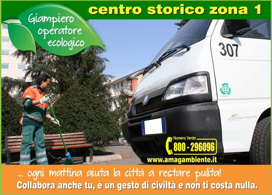 Amag Ambiente e la pulizia della città