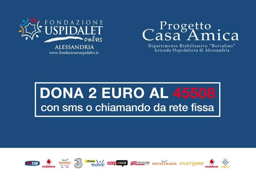 2 euro per realizzare il sogno di Casa Amica