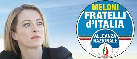 Giorgia Meloni a Valenza giovedì