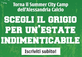 Aperte le iscrizioni all’Alessandria Calcio Summer Camp