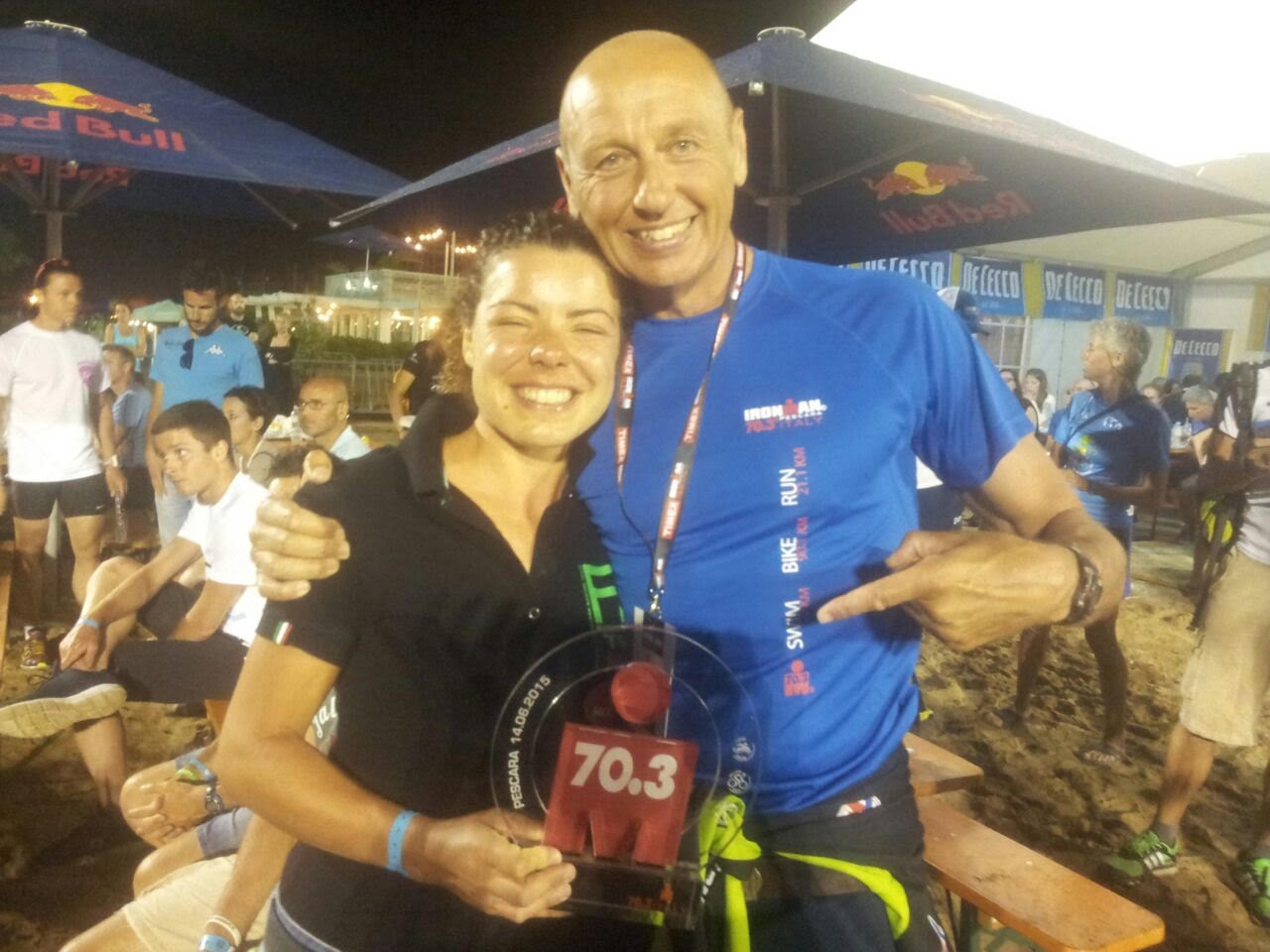 Tra nuoto, bici e corsa Ilaria e Ruggero sono due valenzani “d’acciaio”