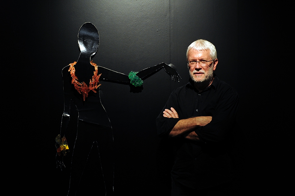 Lo scultore Barry X Ball a Villa Scalcabarozzi [FOTO]