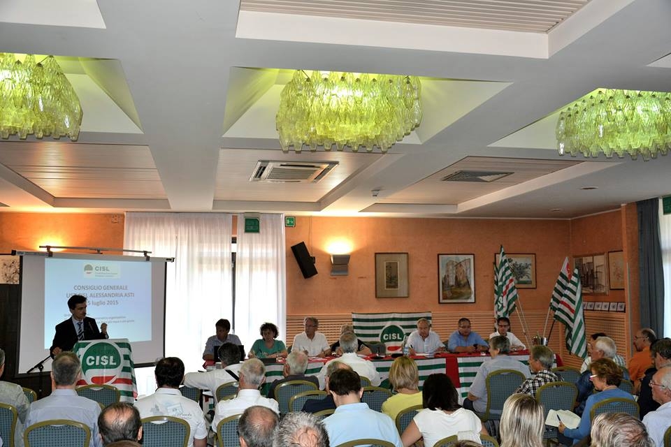 Cisl: Alessandria-Asti modello delle nuove strutture territoriali della Cisl del futuro