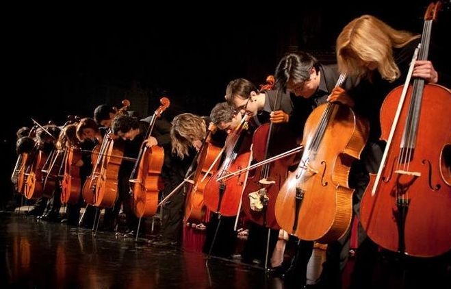 Concerto dei Dodecacellos al Parco delle Capanne di Marcarolo