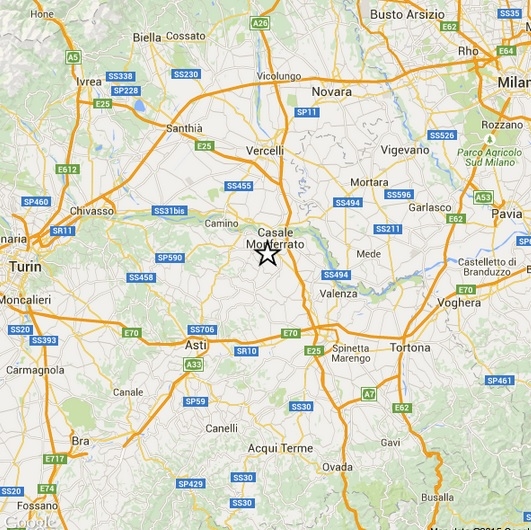 Lieve scossa di terremoto nel casalese