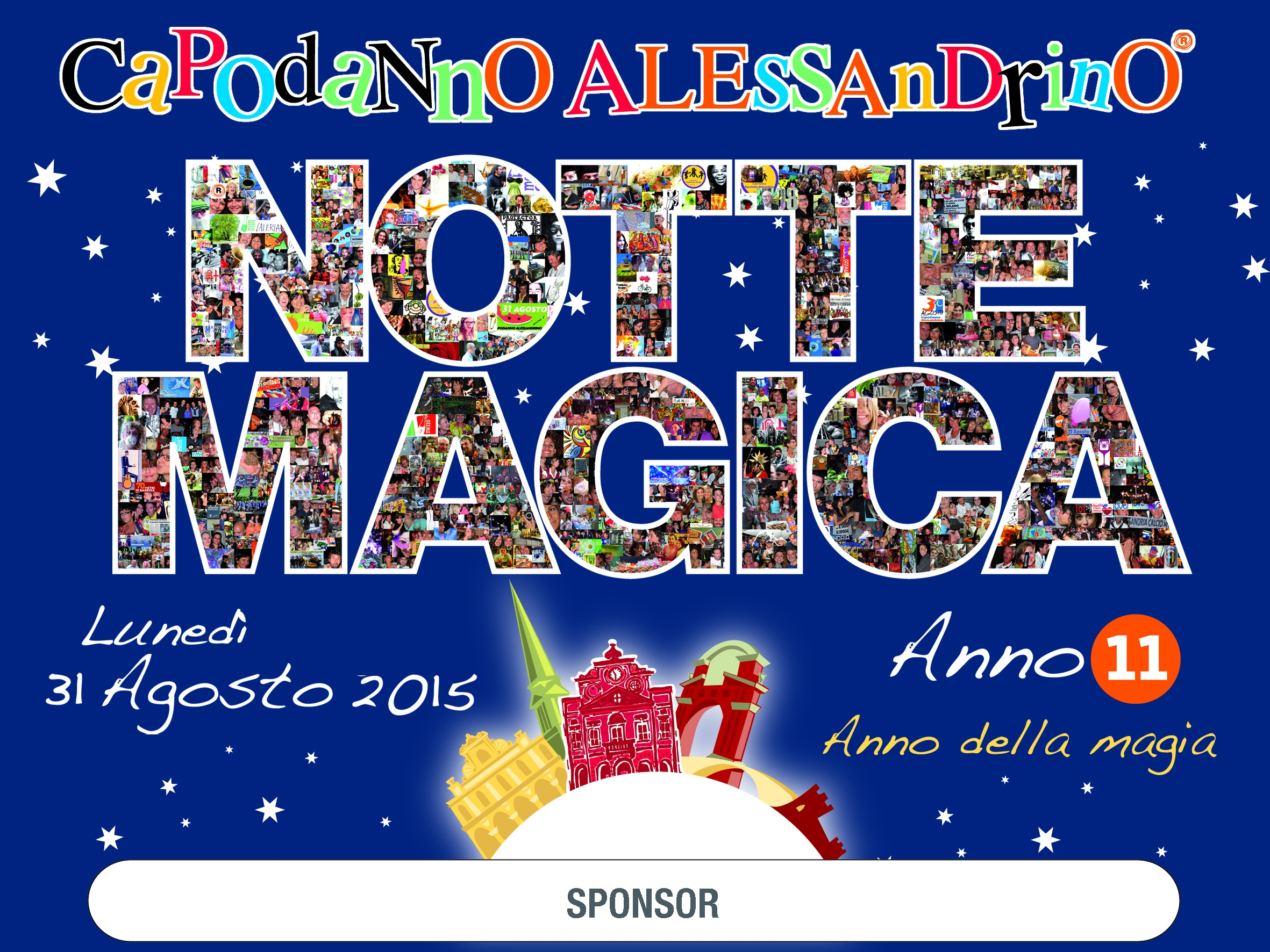 Capodanno Alessandrino: un’immagine, mille volti. Ed è magia