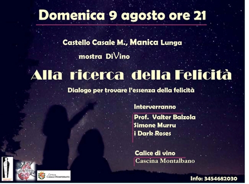 “Alla ricerca della felicità” al Castello di Casale