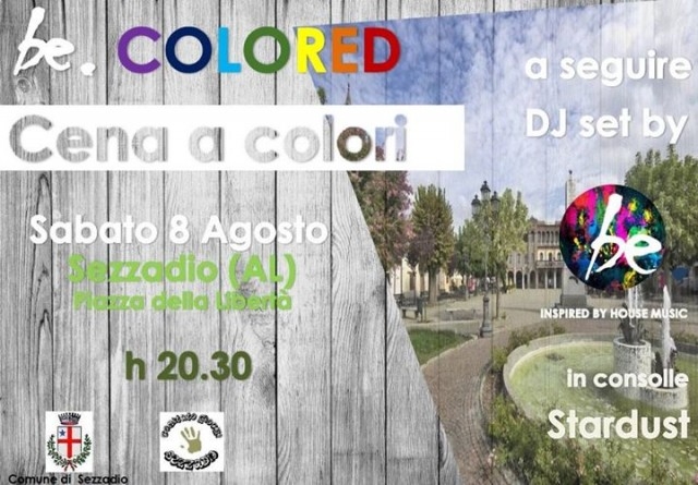 A Sezzadio la prima cena conviviale a colori