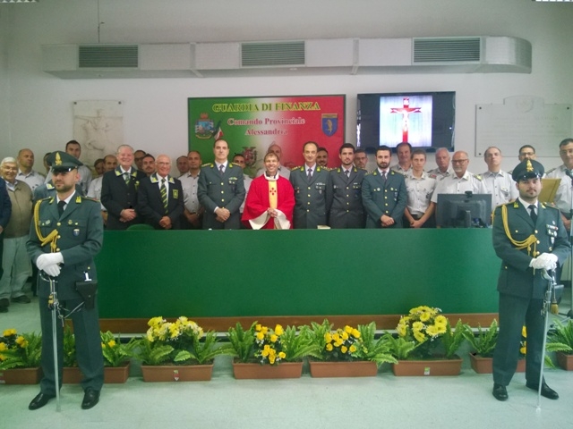 La Guardia di Finanza di Alessandria celebra la ricorrenza di San Matteo