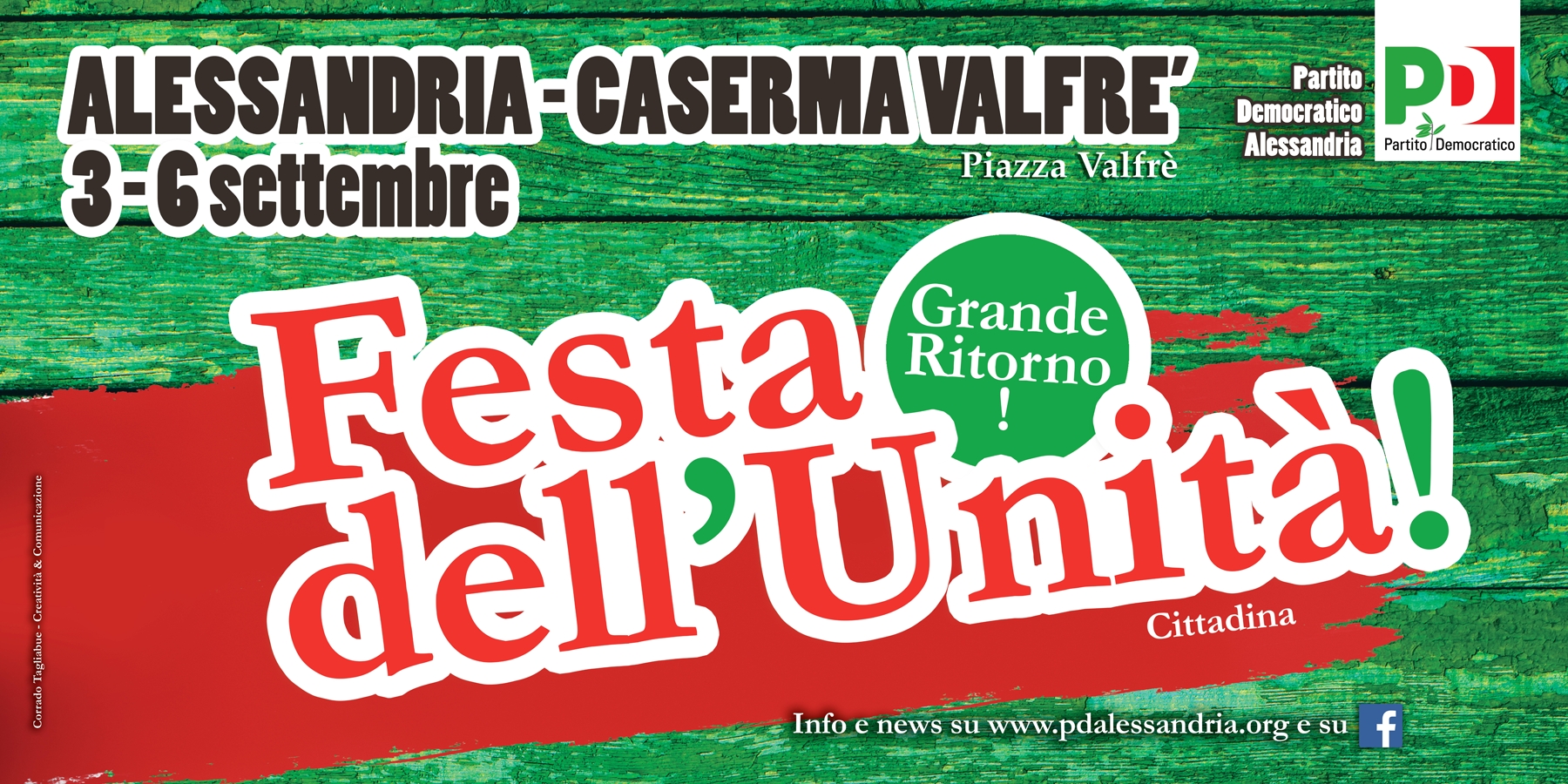 Cibo, musica e politica per la Festa dell’Unità di Alessandria
