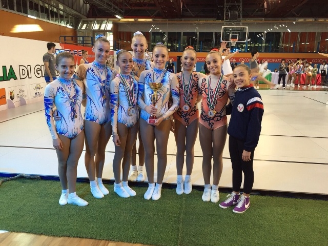 Ginnastica Aerobica: per Valentia dieci medaglie in Coppa Italia