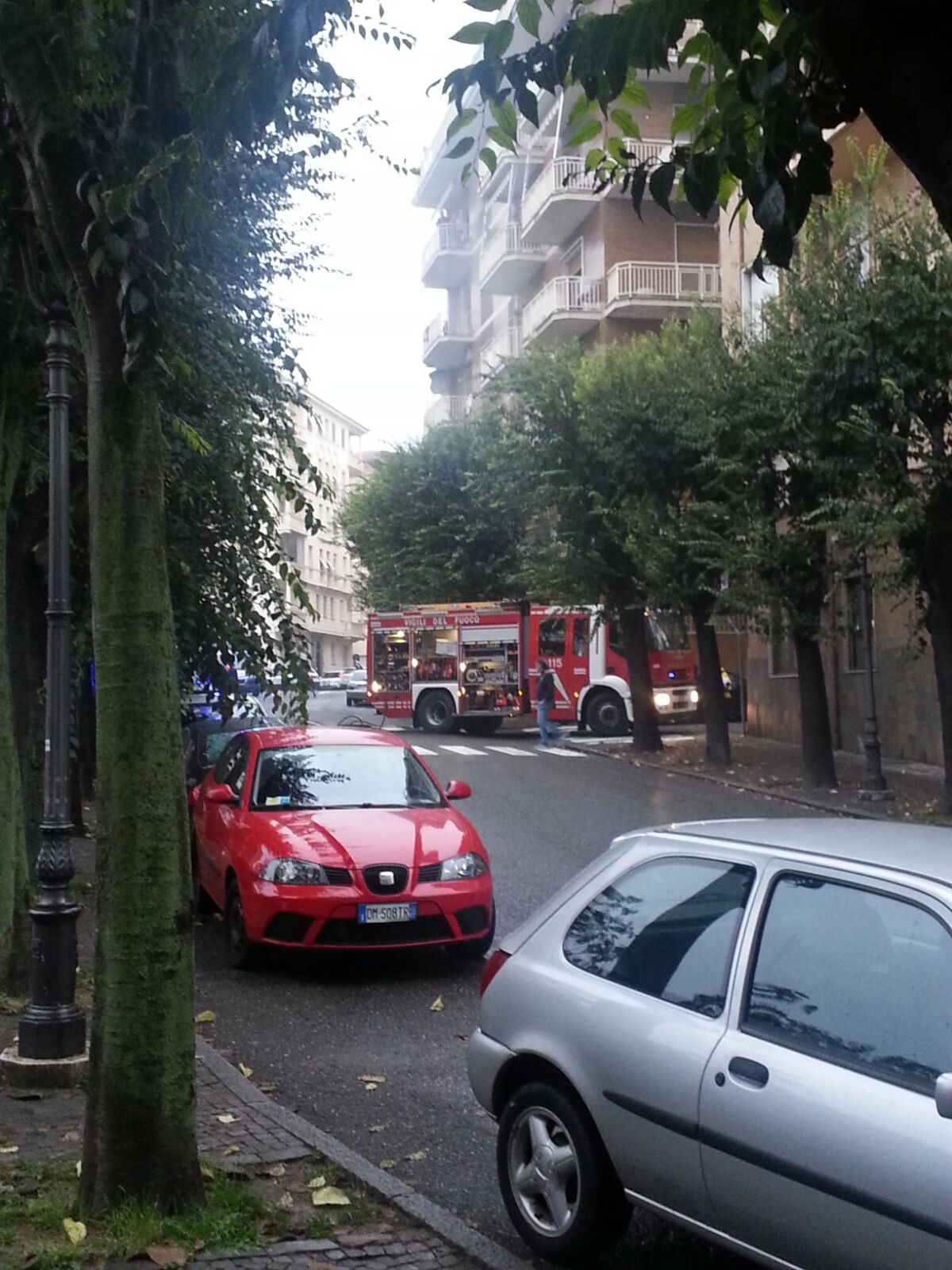 Evacuata la palazzina in viale Vicenza dopo il corto circuito dell’impianto elettrico