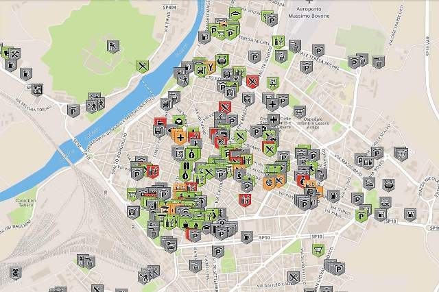 Alessandria: in un click la mappa con i luoghi accessibili per chi è su una carrozzina