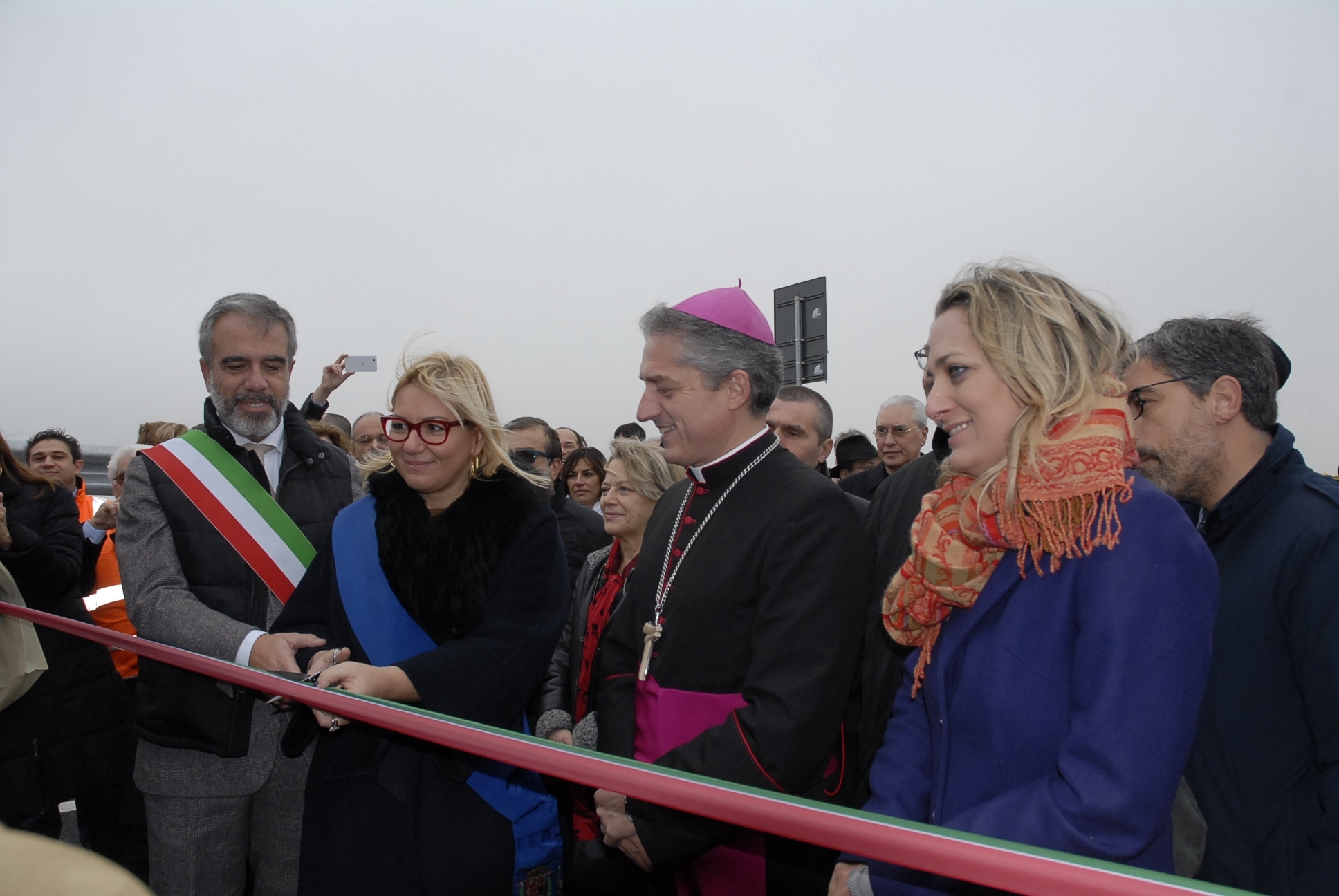 Taglio del nastro per la variante di Tortona