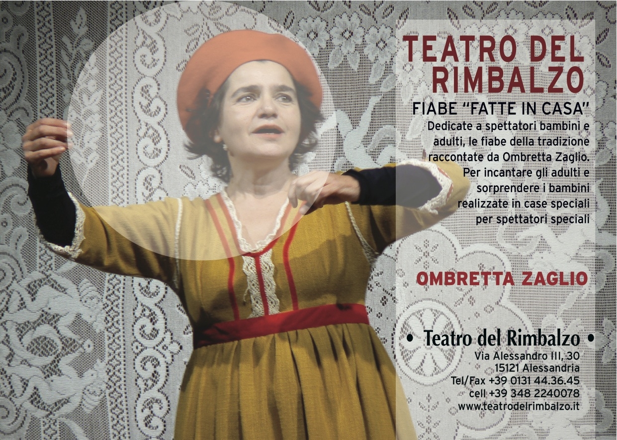 Arrivano le fiabe “ fatte in casa” col Teatro del Rimbalzo