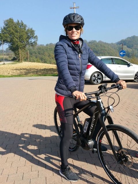 In bici tra Volpedo, Castellania e Novi Ligure: su Bike Channel Filippa Lagerback scopre la provincia