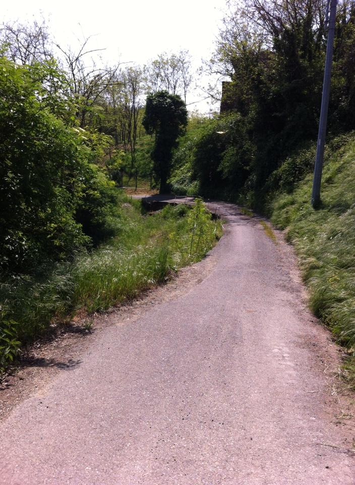 A Valenza strada Rocche torna normale