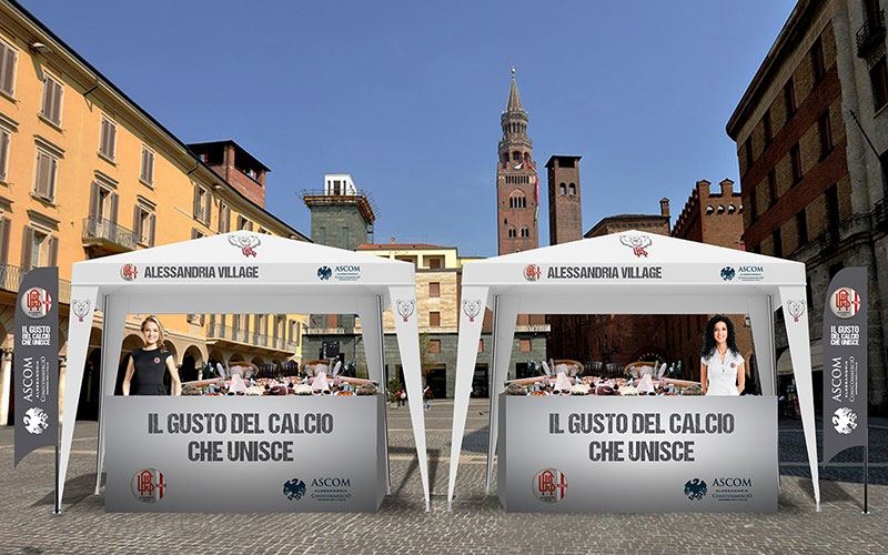 Lo stand Alessandria Village si sposta a Pordenone e raddoppia