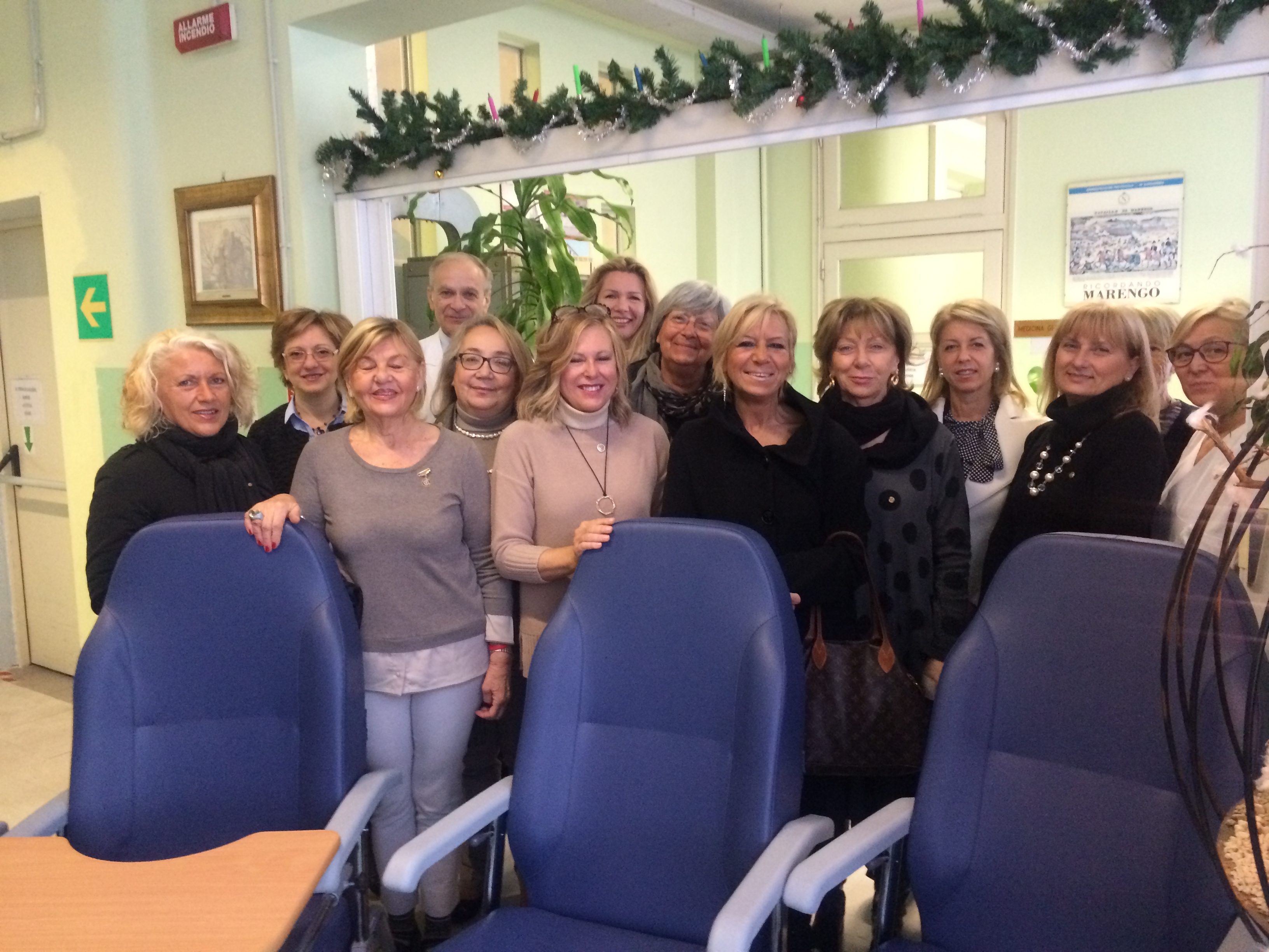 Regalo di Natale per la Geriatria di Alessandria grazie all’Inner Wheel