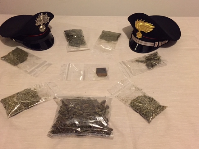 Spacciava marijuana e hashish nella sua abitazione. Arrestato