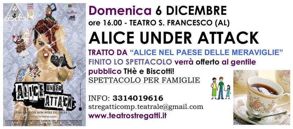 Alice: una fiaba per non avere più paura al San Francesco