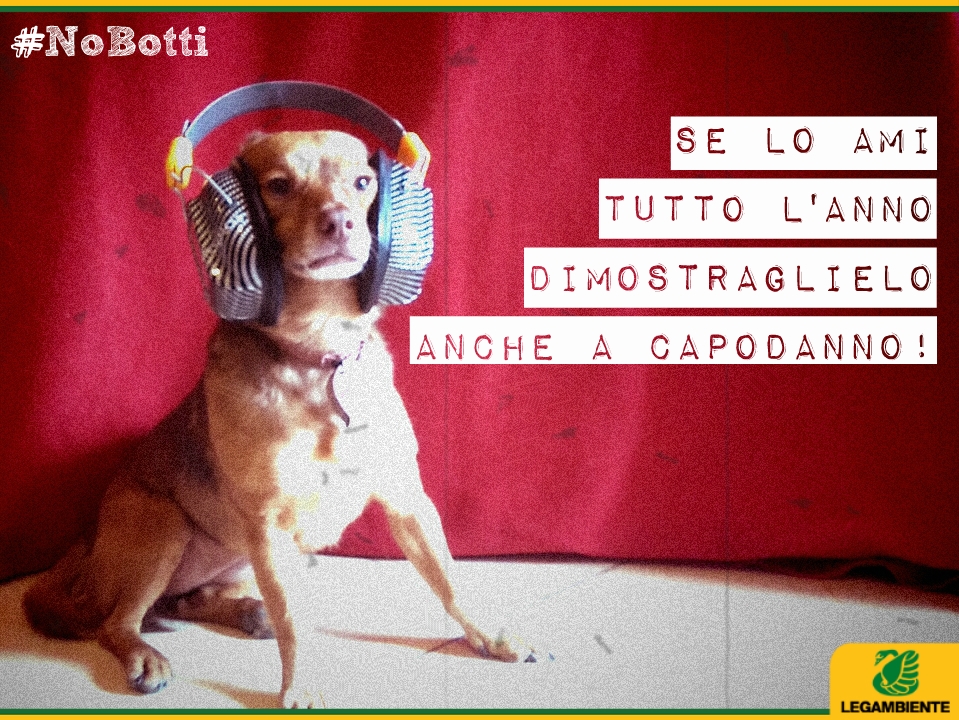 No ai botti di Capodanno, Legambiente: “Le ordinanze siano fatte rispettare”