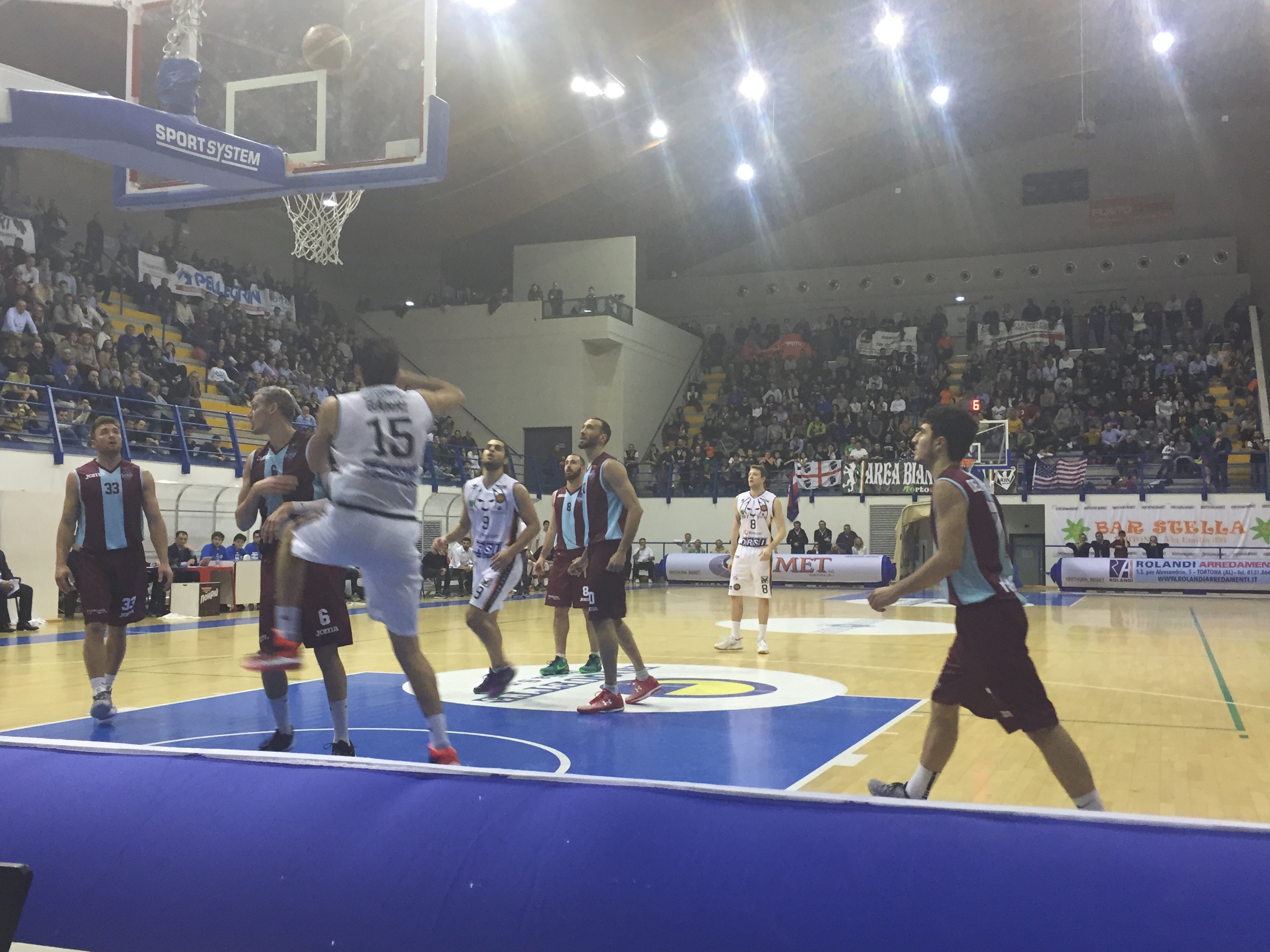 Derthona: Rieti travolta. Brooks comanda la riscossa bianconera