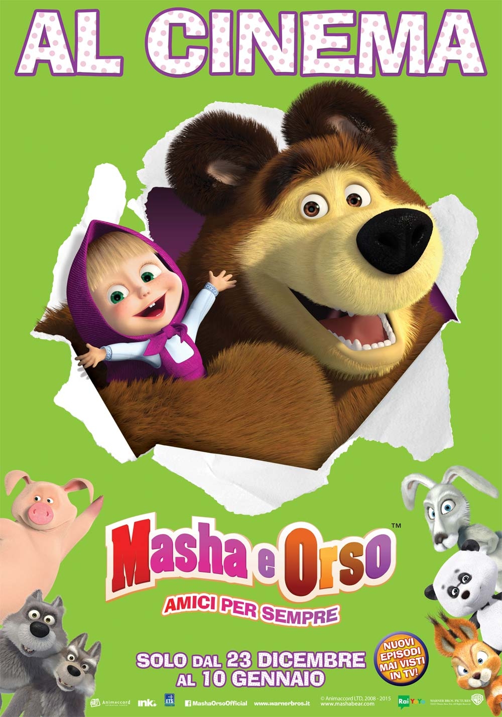 I film nelle sale con tutti i trailer