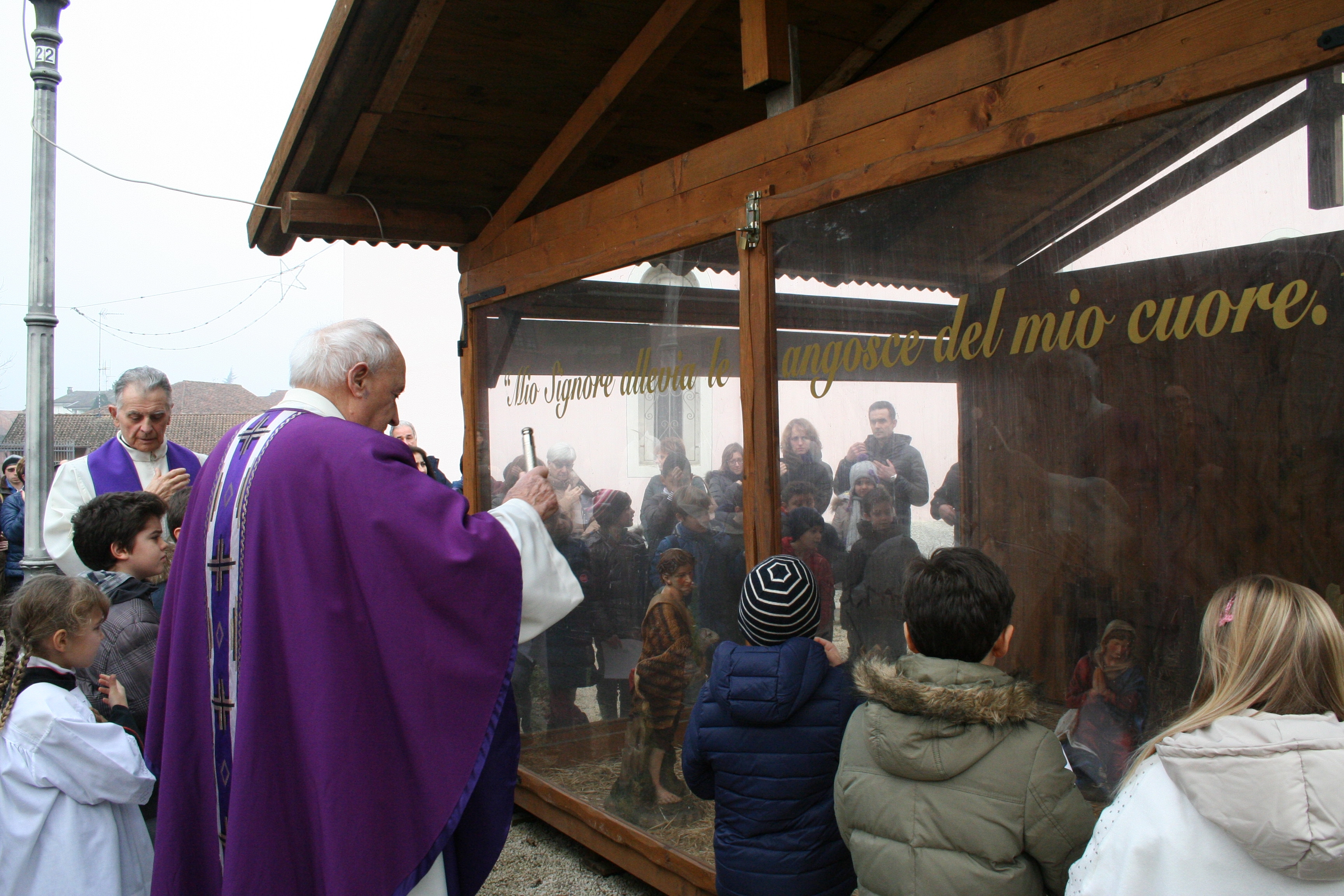 Il presepe del MCL a Basaluzzo. Fabbio: “ciò che succede ad Alessandria ci fa pensare male, ma preferiamo non fare peccato”
