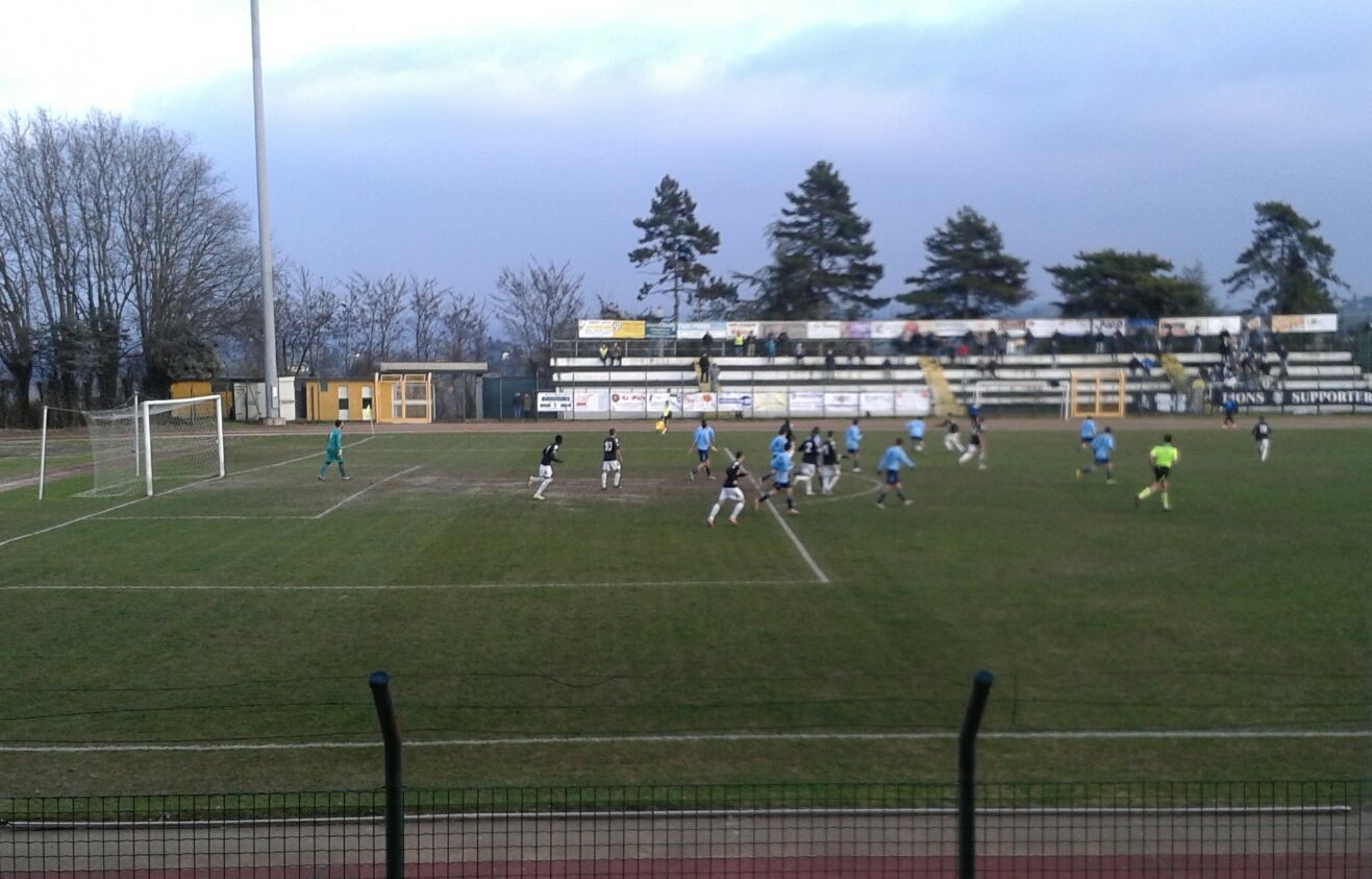 Derthona: contro il Chieri una punizione severa. Gli ospiti passano 4-1