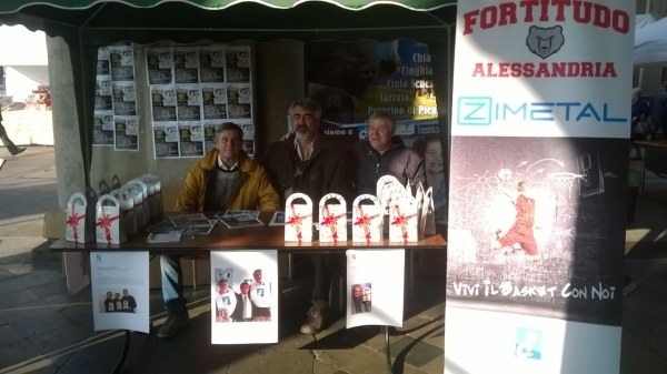 La Fortitudo Zimetal Alessandria scende ancora in campo per l’AIRC