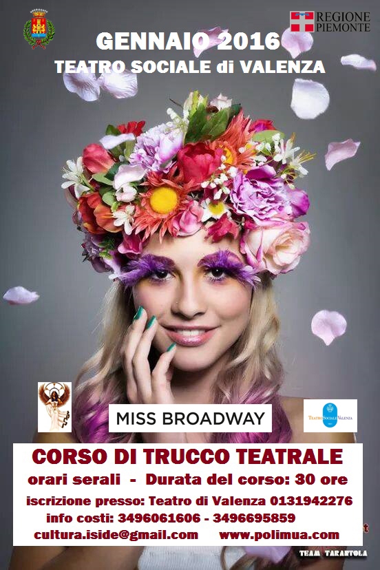 Al teatro di Valenza un corso professionale di trucco