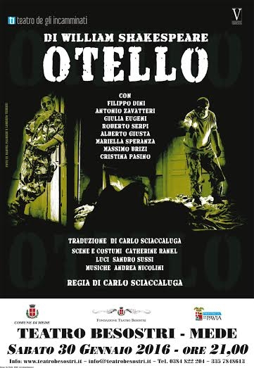L’Otello della Compagnia Gank al Besostri di Mede